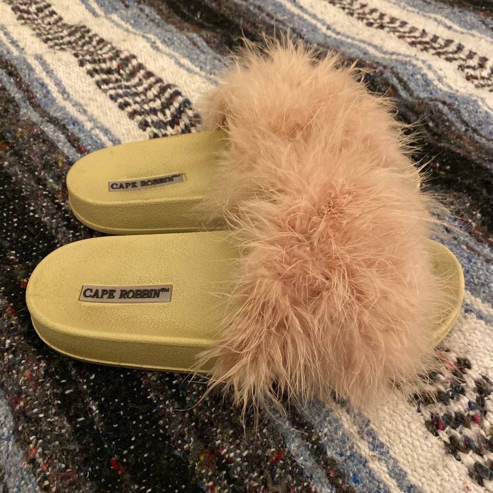 Fluffy Sandals